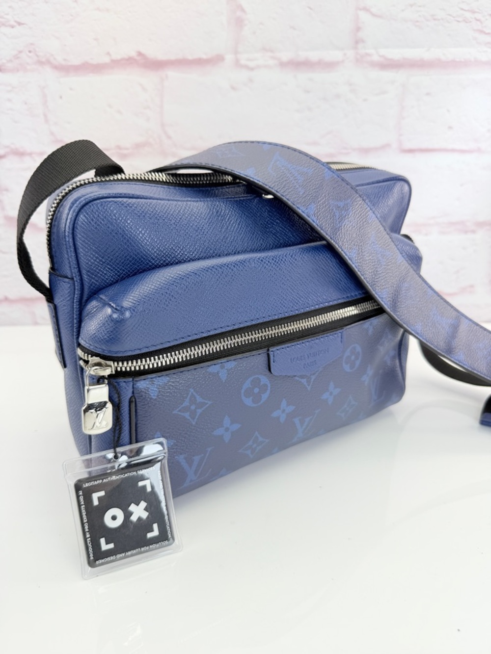 Louis Vuitton Taigarama Outdoor Messenger Cobalt